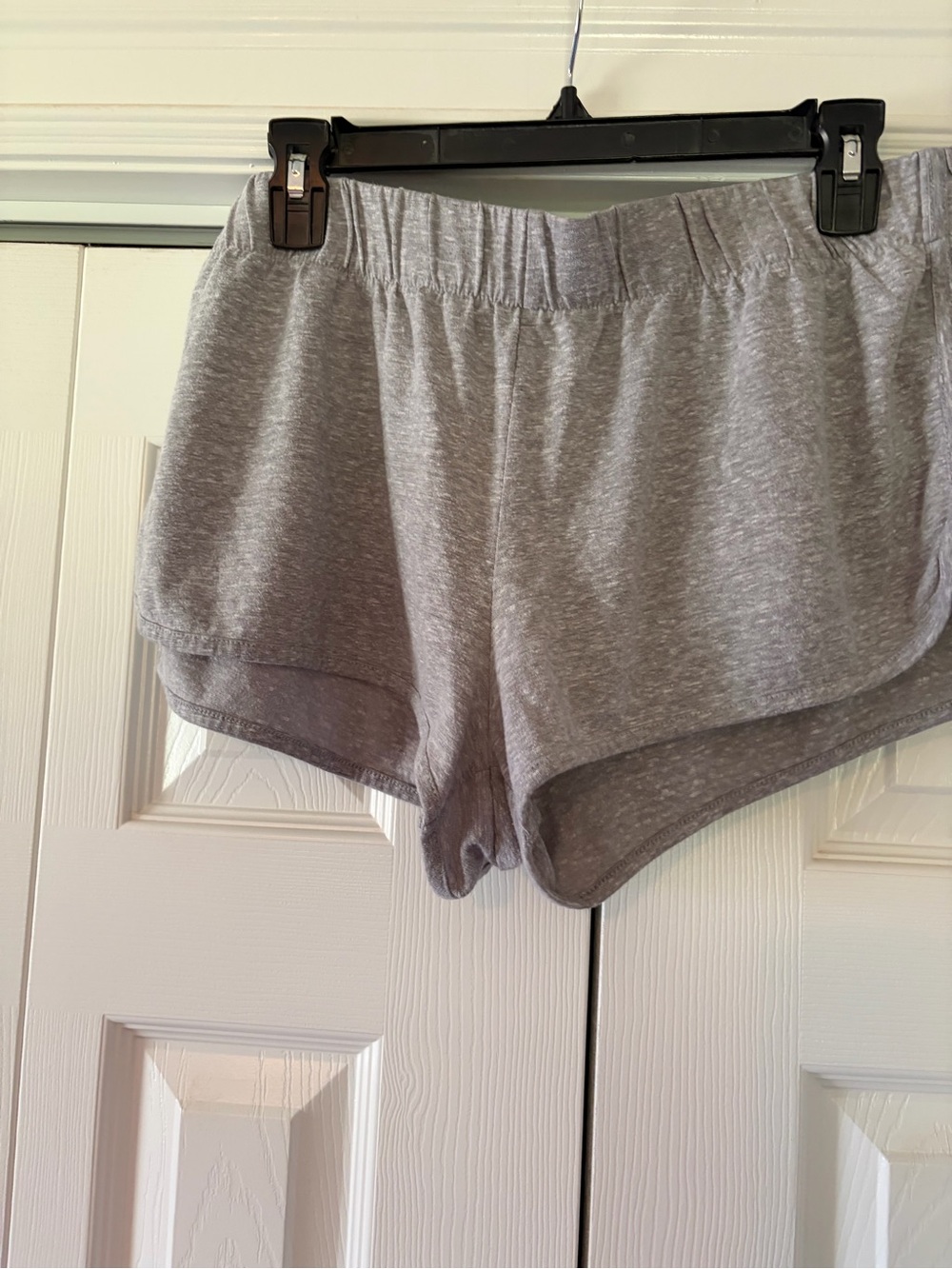 No Boundaries Heather Gray Stretch Waist Shorts XL